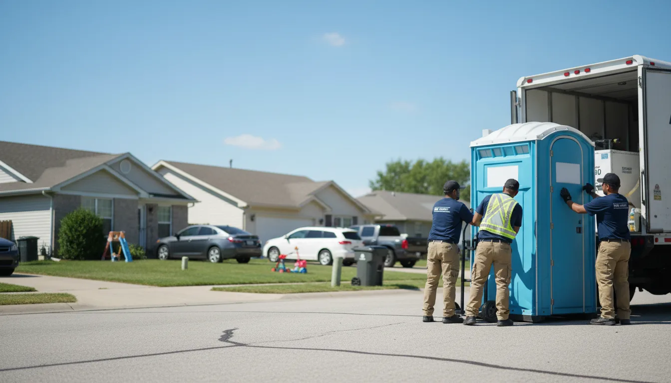 Standard Porta Potty Rentals in Highland Park, MI near me